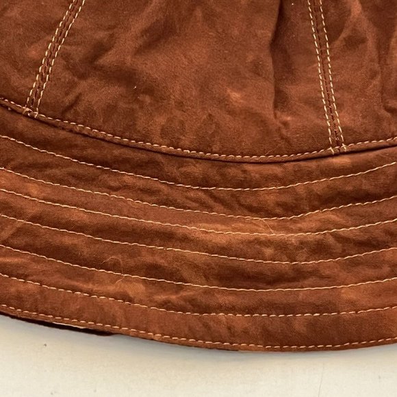 Lost River Clothing Company Reversible Fall Leaf Print Bucket Hat Y2K Inspired - Picture 5 of 14